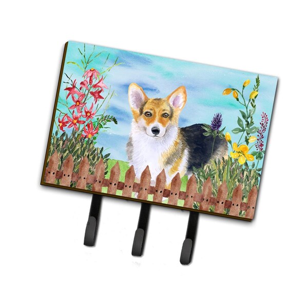 Jensendistributionservices Pembroke Corgi Spring Leash or Key Holder MI1707374 - main